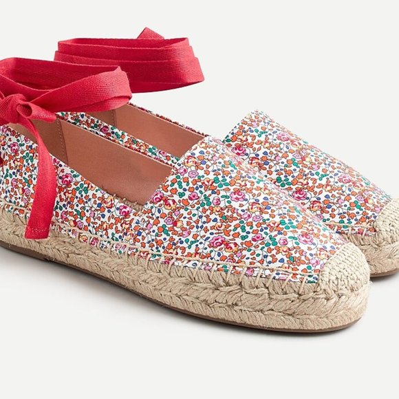 J. Crew Shoes - J. Crew Liberty Print Espadrilles - Size 6.5 NWT